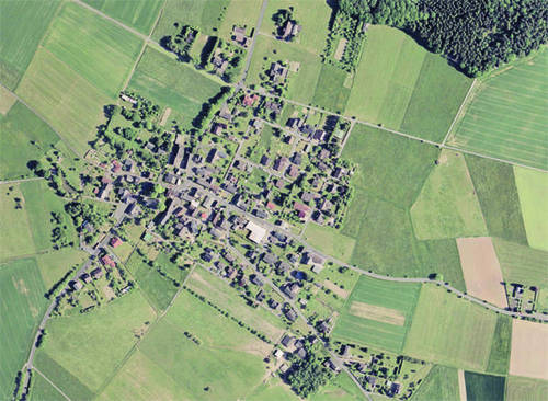 Ortsplan der Gemeinde Hilgenroth