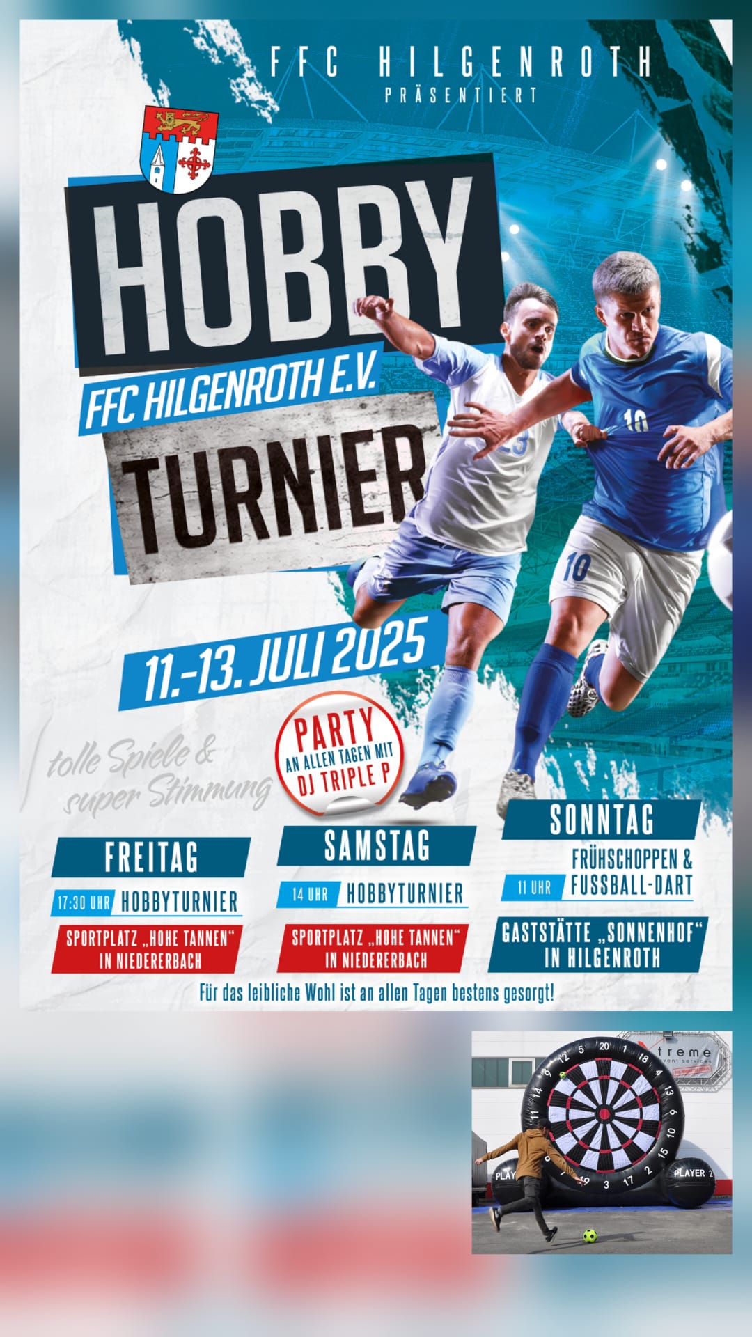 Hobbyturnier 2025 des FFC Hilgenroth